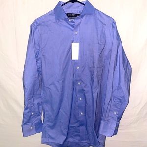 Lauren Ralph Lauren Powder Blue Dress Shirt - ButtonDown - Size 15.5 - 32/33